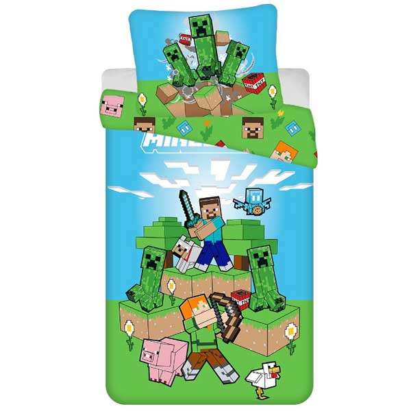 Ágynemű garnitúra Minecraft 