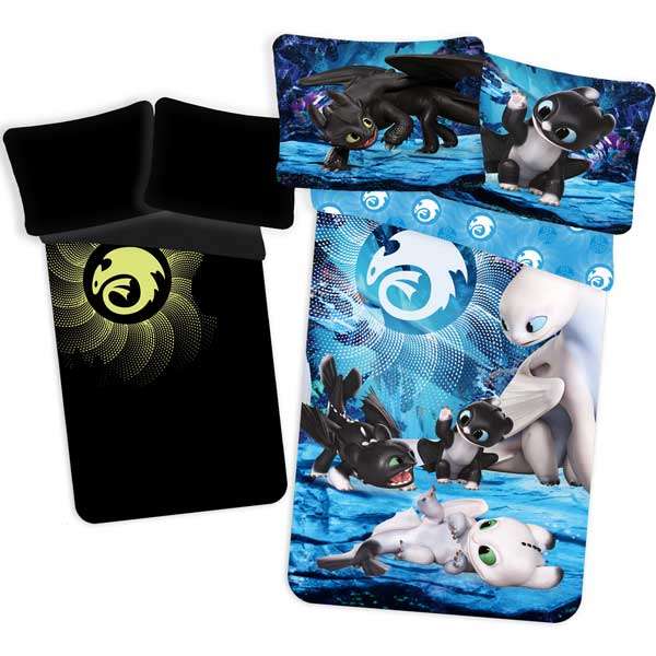 Ágynemű garnitúra Hogyan tréningezd a sárkányt 