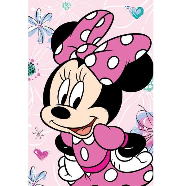 Mikroszálas takaró Minnie 