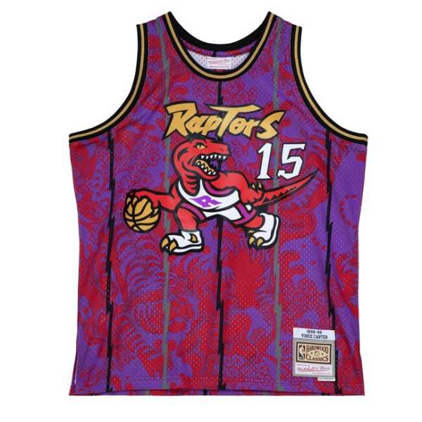 Mitchell & Ness Toronto Raptors #15 Vince Carter CNY 4.0 Swingman Jersey purple