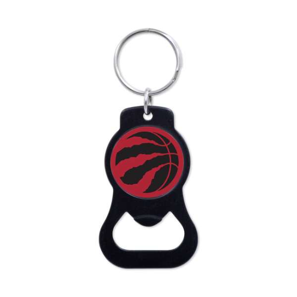 WinCraft NBA Black Bottle Opener Key Ring Toronto Raptors