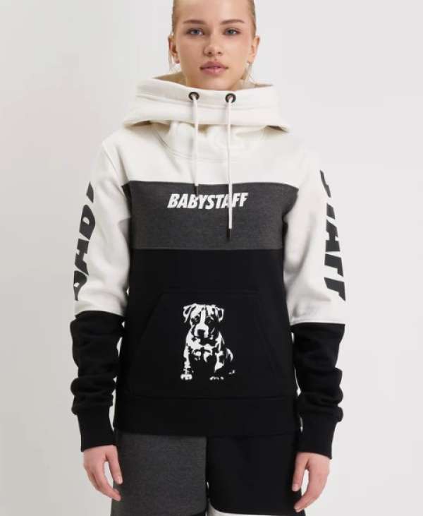 Babystaff Salem Hoodie Black White