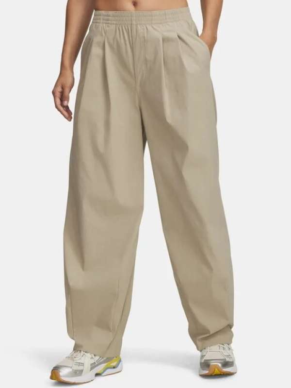 Under Armour UA Unstoppable Wvn Pleat Pt-BRN