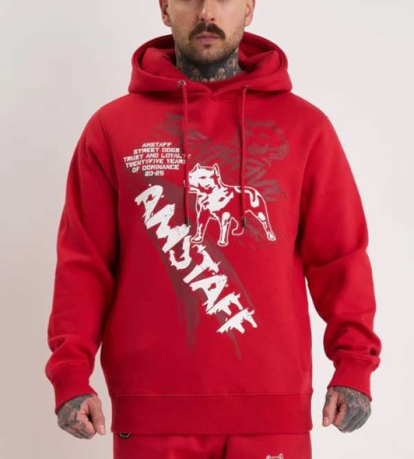 Amstaff Narek Hoodie Red