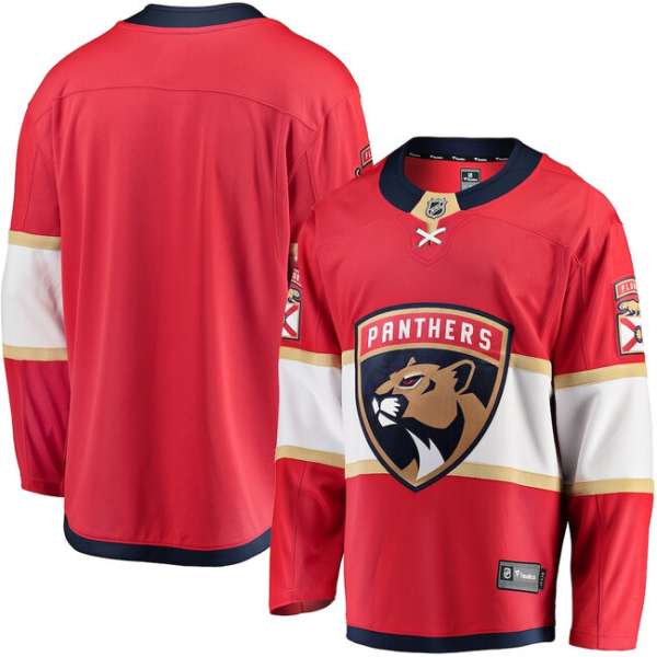 Fanatics NHL Home Breakaway jersey Florida Panthers red
