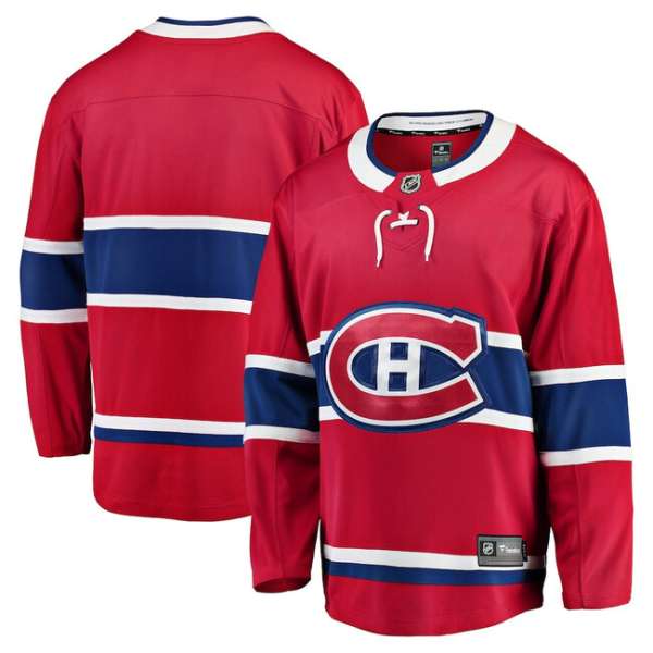 Fanatics NHL Home Breakaway jersey Montreal Canadies red