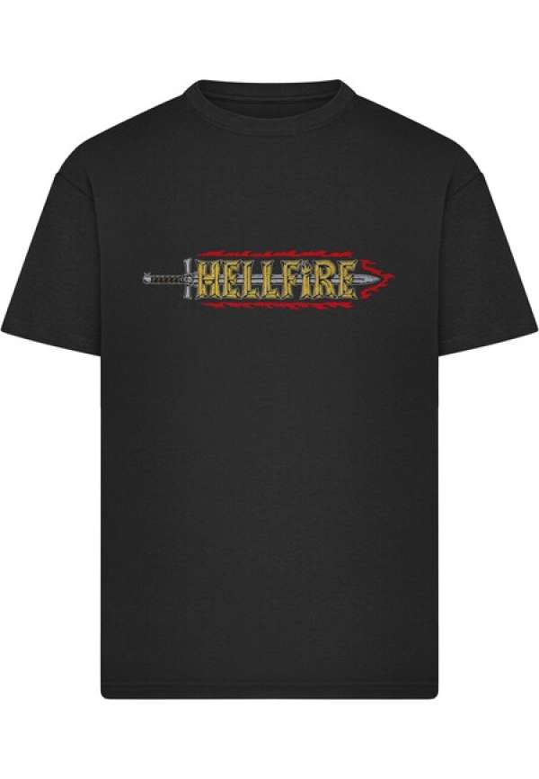 Mr. Tee Stranger Things Hawkins High Club Loose Tee black