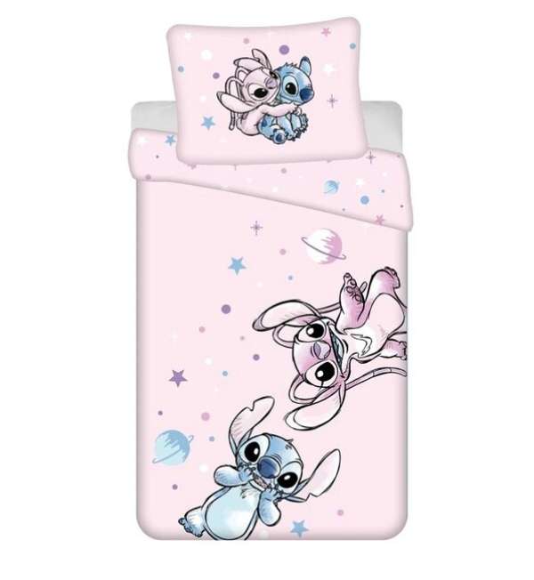 Ágynemű garnitúra Bed set Lilo and Stitch Universe 140x200 + 70x90 cm