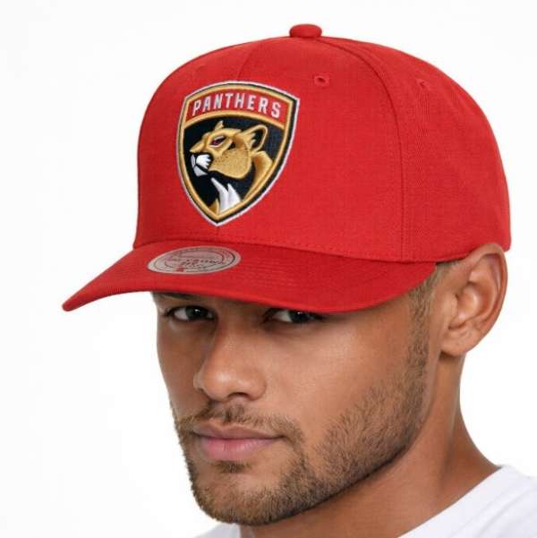 Mitchell & Ness snapback NHL Florida Panthers Team Ground 2.0 Pro Snapback red