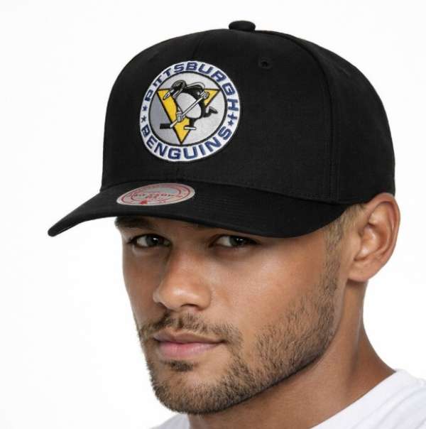 Mitchell & Ness snapback NHL Pittsburgh Penguins Team Ground 2.0 Pro Snapback black