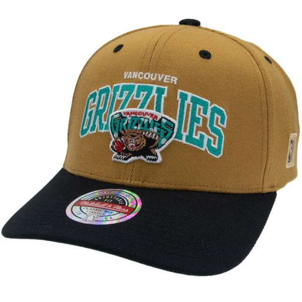Mitchell & Ness snapback Vancouver Grizzlies Team Arch Snapback brown/black