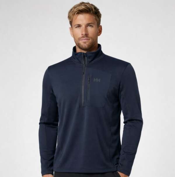 Pulcsi Helly Hansen Versalite Half Zip Fleece Navy