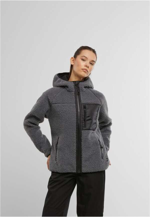 Brandit Women Teddyfleece Hooded Jacket 15Y antracite