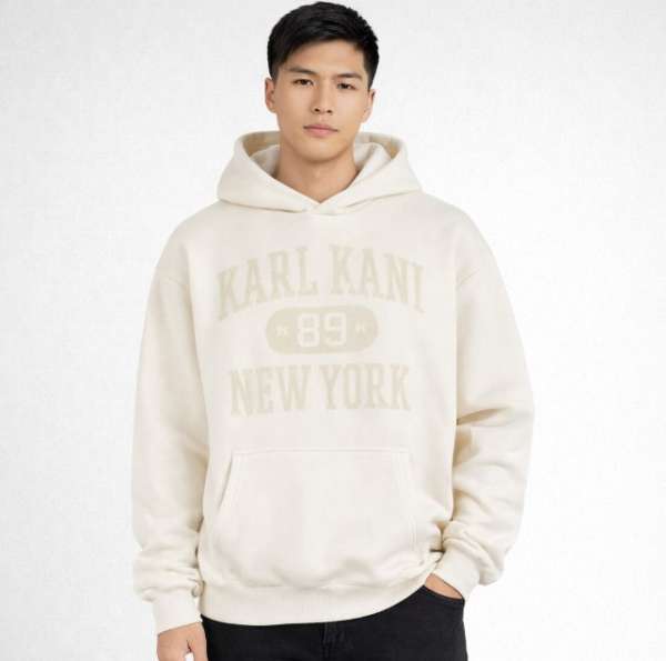 Karl Kani Heritage 89 Oversized Hoodie white