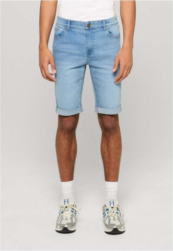 Urban Classics Basic Slim Fit Jeans Shorts new light blue washed