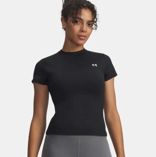 Under Armour Motion Fitted SS EMEA-BLK