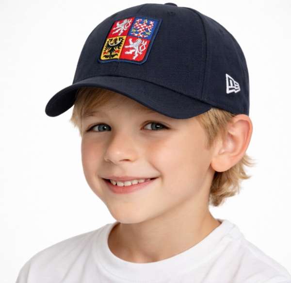 Gyerek Sapka Kids NEW ERA 9Forty Kids Core Czech Republic Navy Cap