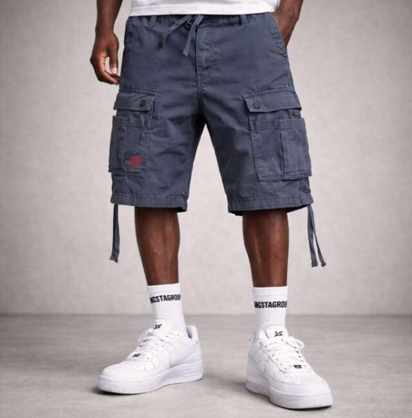 Rovid nadrag Surplus Airborn Vintage Shorts Grey