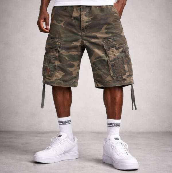 Rovid nadrag Surplus Airborn Vintage Shorts Woodland