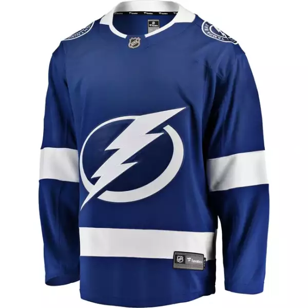 Fanatics NHL Home Breakaway Jersey Tampa Bay Lightning ROYAL BLUE