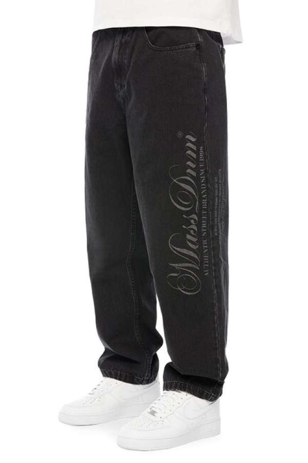 Mass Denim Authentic Jeans Extra Baggy Fit black rinsed
