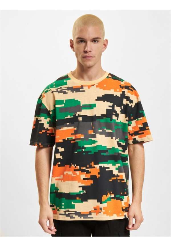 Dangerous DNGRS Electric T-Shirts pixelcamouflage/white