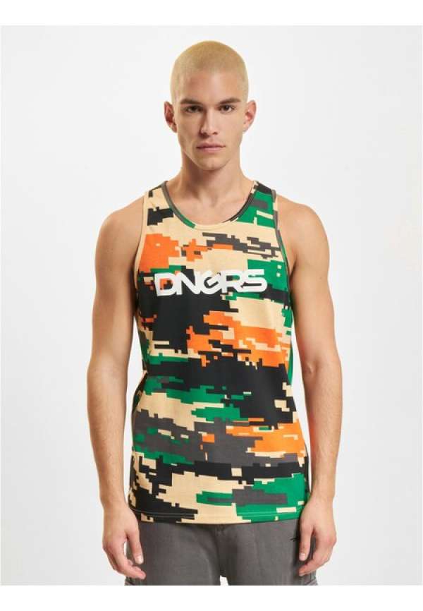 Dangerous DNGRS Shrill Tank Tops pixelcamouflage