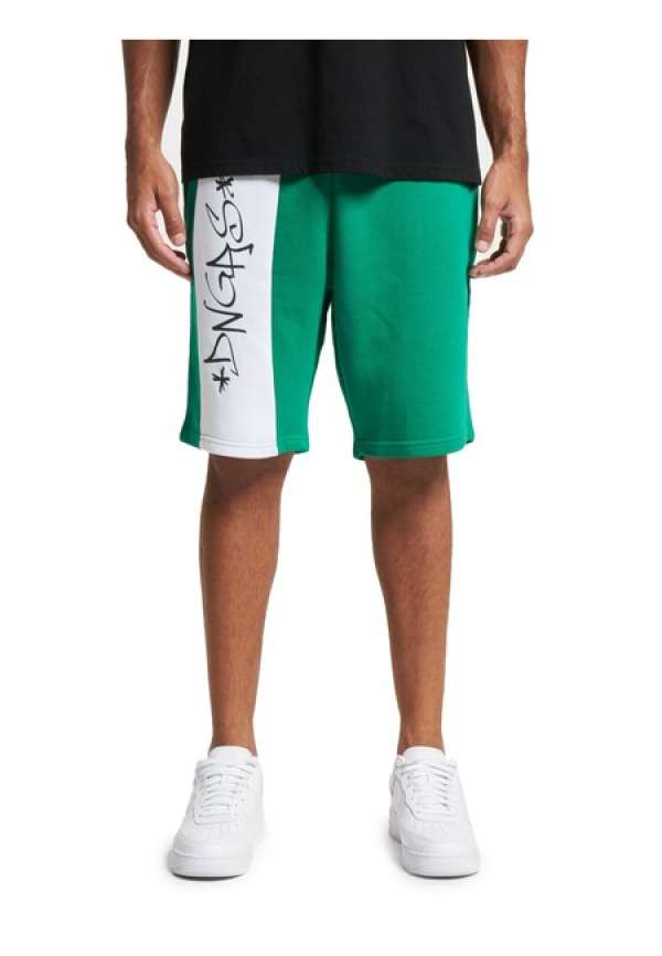 Dangerous DNGRS Symbiosis Shorts green/white