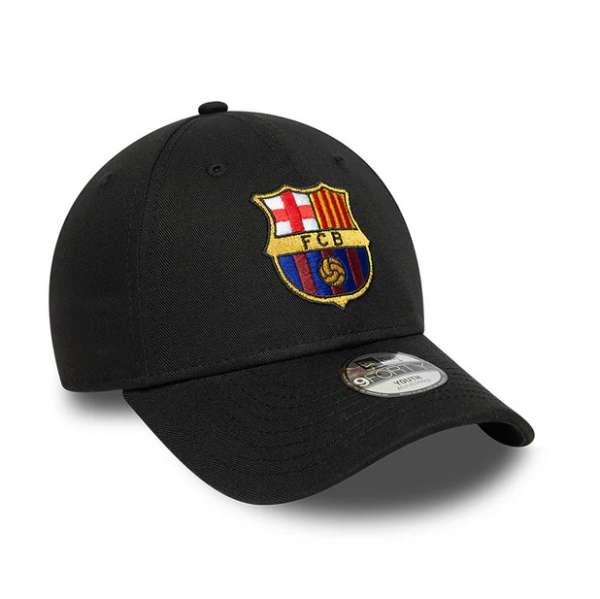 Gyerek Sapka Kids NEW ERA 9Forty Kids Core FC Barcelona Black Cap