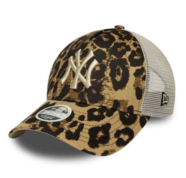 Női Sapka New Era 940W MC Af Trucker leopard NY Yankees Cap
