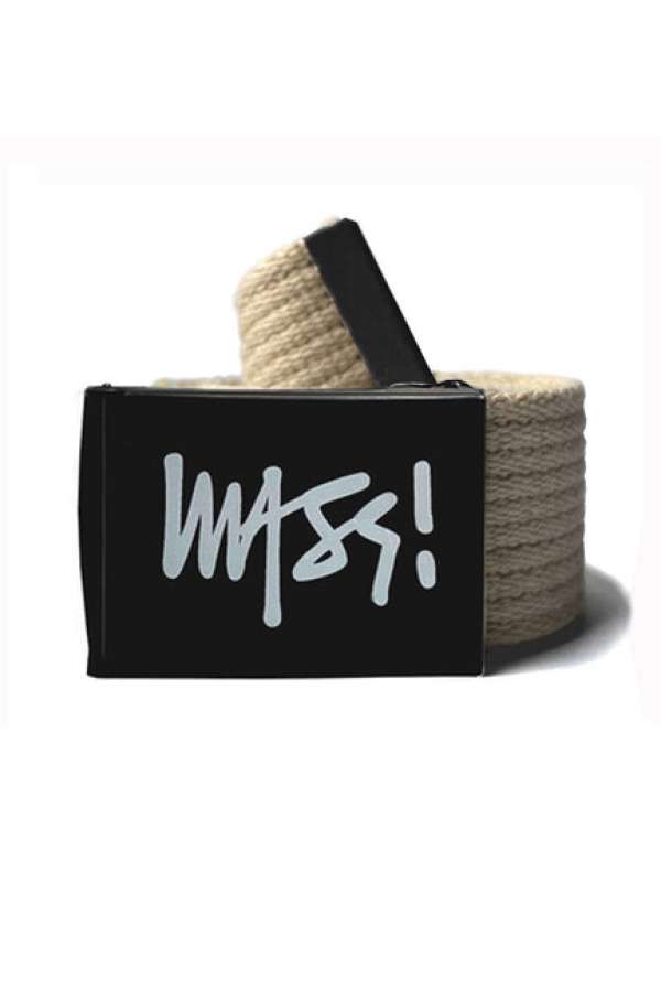 Mass Denim Belt Signature beige