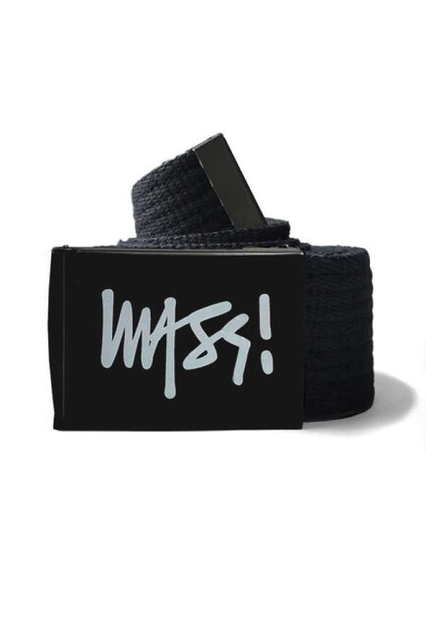 Mass Denim Belt Signature black/black