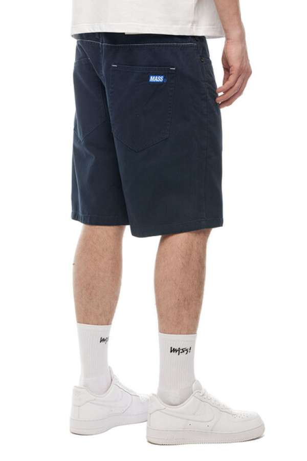 Mass Denim Box Pants Shorts loose fit navy