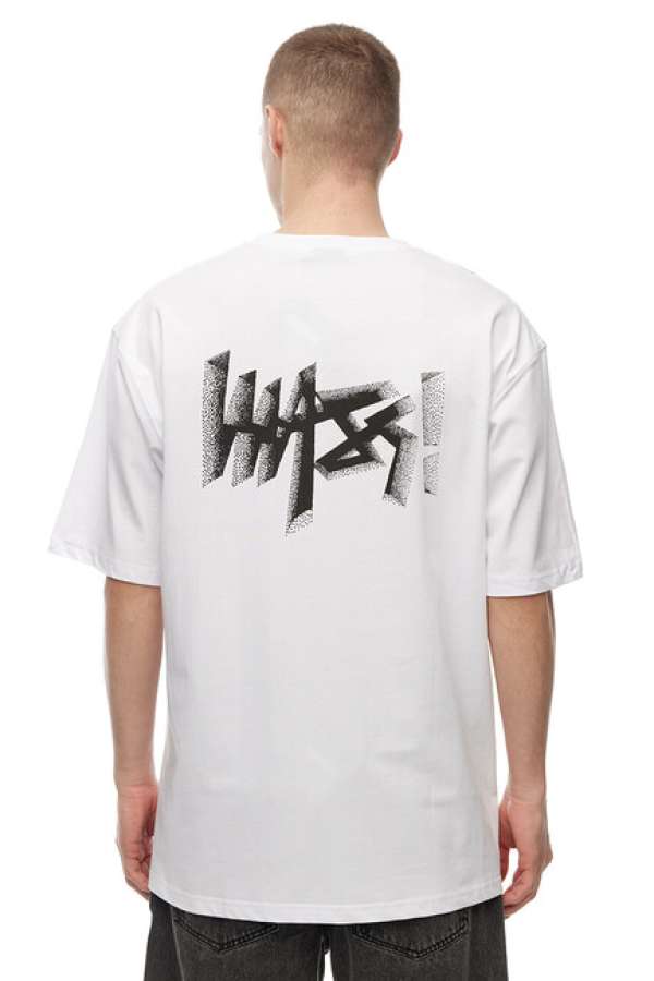 Mass Denim Dots T-shirt white