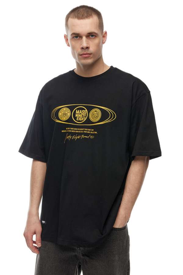 Mass Denim Global T-shirt black