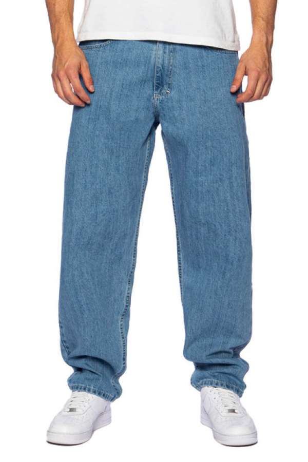 Mass Denim Jeans Craft Baggy Fit light blue