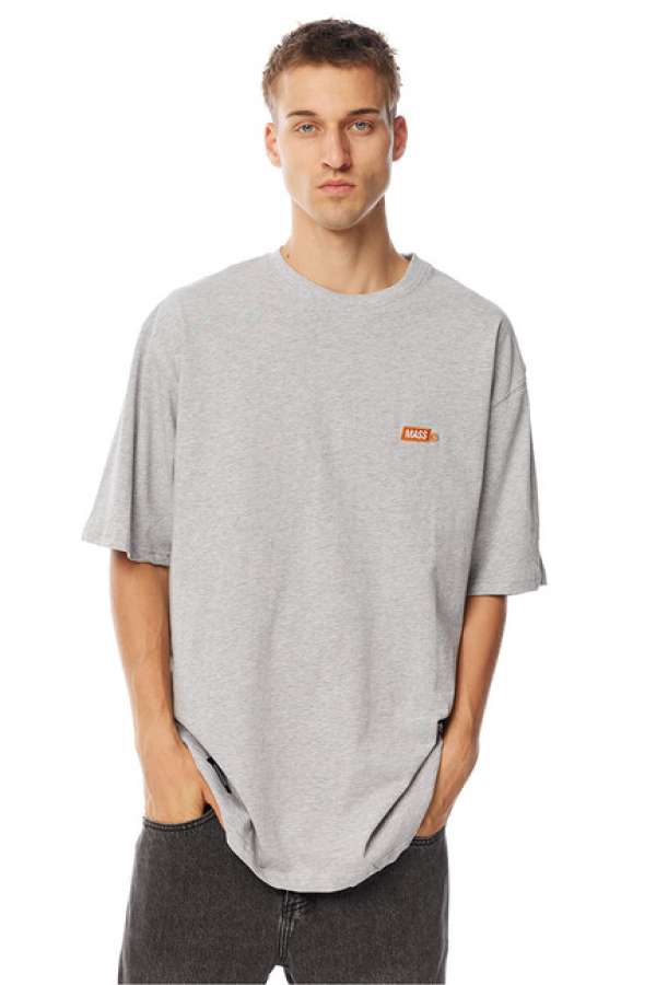 Mass Denim Mini Box T-shirt grey