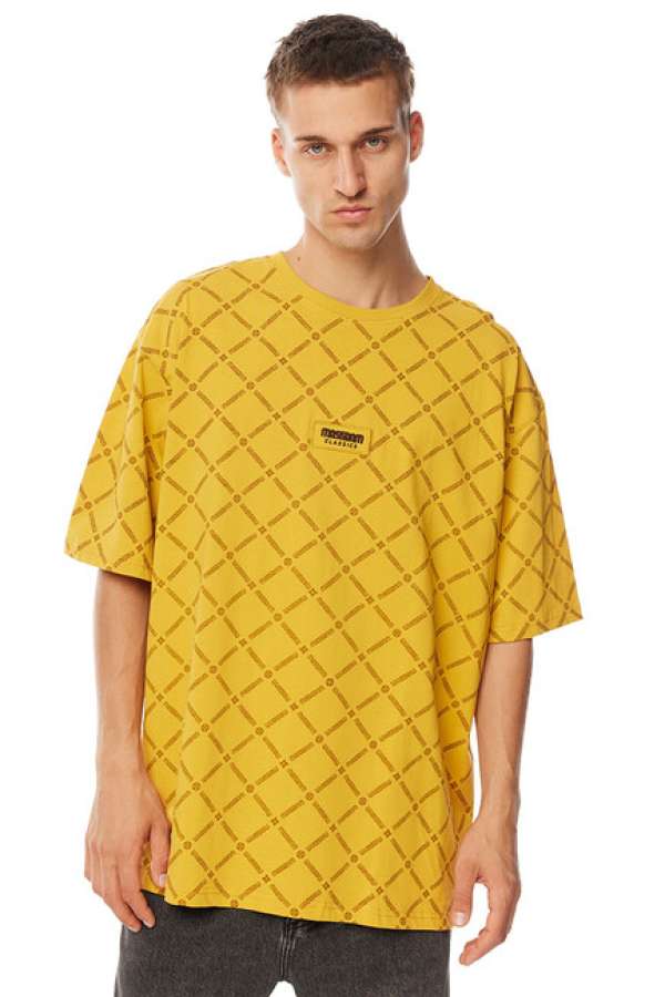 Mass Denim Monogram T-shirt amber