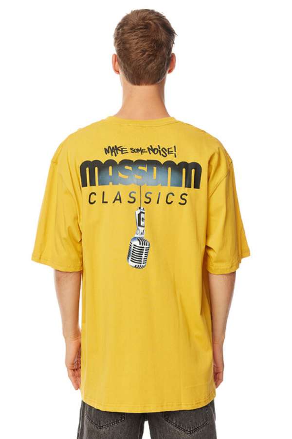 Mass Denim Noise T-shirt amber