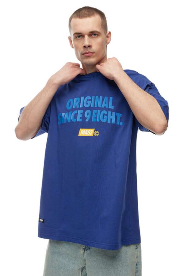 Mass Denim Original Box T-shirt royal