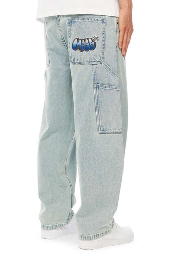 Mass Denim Wall Jeans Extra Baggy Fit light blue
