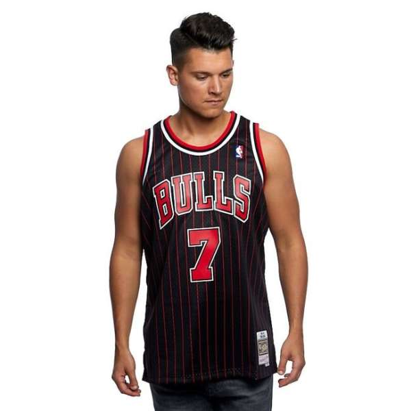 Mitchell & Ness Chicago Bulls #7 Toni Kukoc black Swingman Jersey