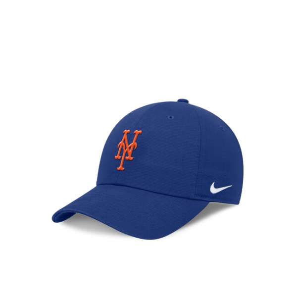Nike Primetime Club Unctructured Oragnic Cotton Cap New York Mets rush blue