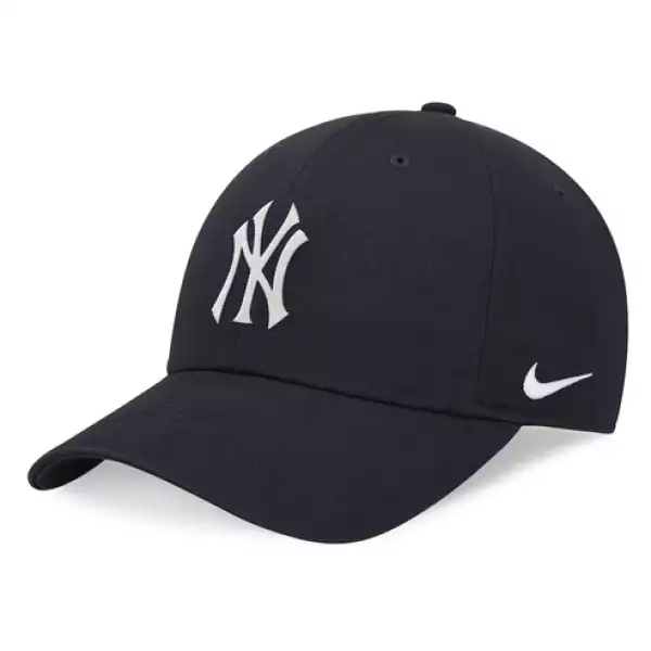 Nike Primetime Club Unctructured Oragnic Cotton Cap NY Yankees pitch blue