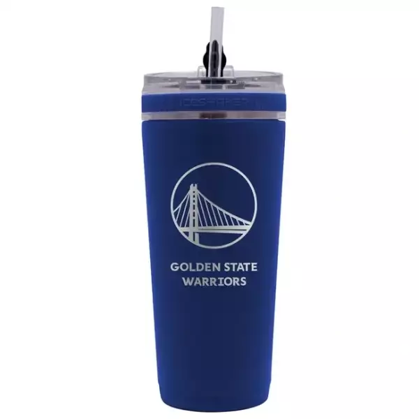 WinCraft NBA 26oz 4D Stainless Steel Ice Shaker Golden State Warriors