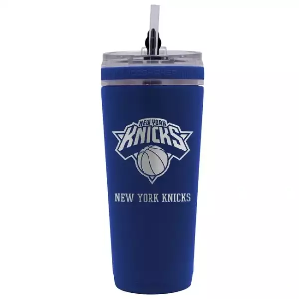 WinCraft NBA 26oz 4D Stainless Steel Ice Shaker New York Knicks