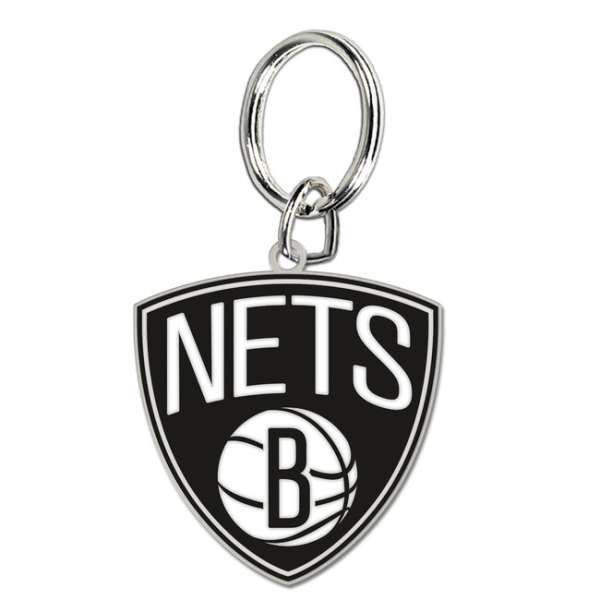 WinCraft NBA Cloisonne Key Ring Carded Brooklyn Nets