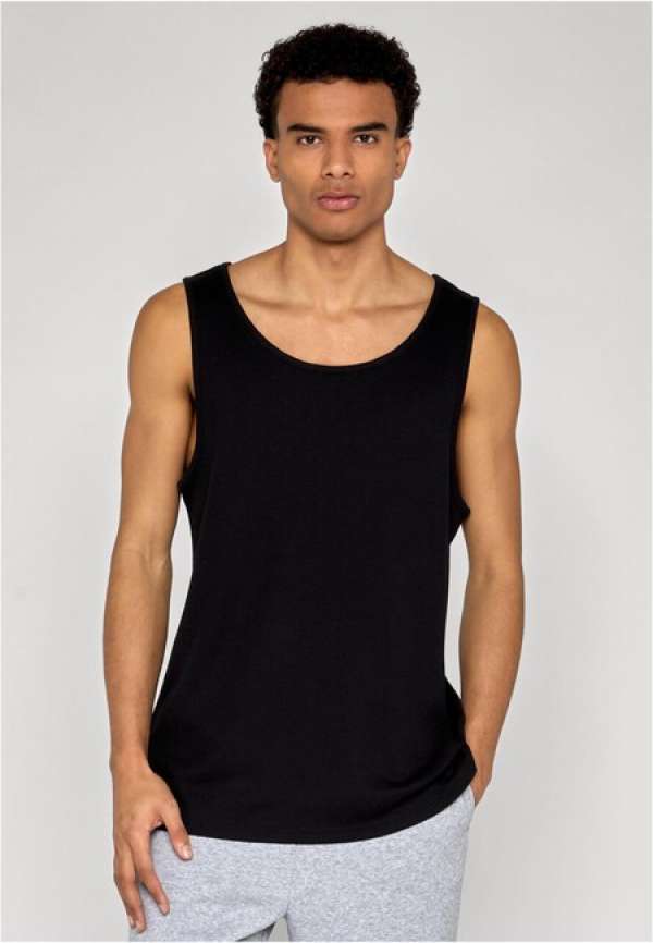 Urban Classics Sleeveless Waffle Tanktop black