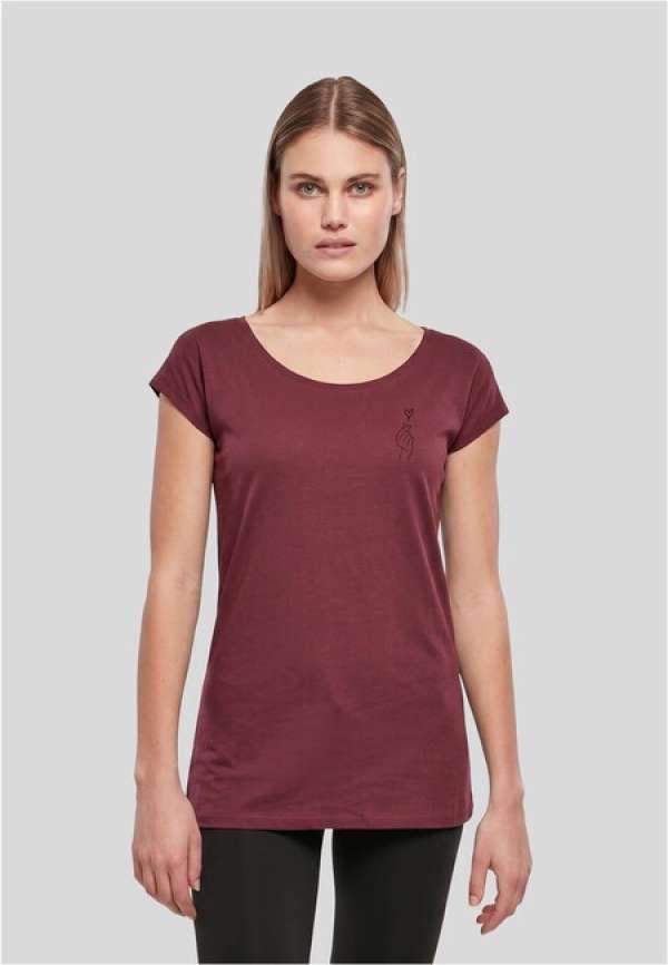 Urban Classics K-Heart Tee cherry