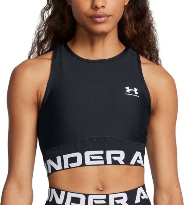 Under Armour HeatGear Rib Tank-BLK